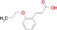 (2E)-3-(2-propoxyphenyl)acrylic acid