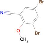 3,5-dibromo-2-methoxybenzonitrile