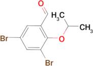 3,5-dibromo-2-isopropoxybenzaldehyde