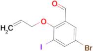 2-(allyloxy)-5-bromo-3-iodobenzaldehyde