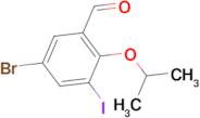 5-bromo-3-iodo-2-isopropoxybenzaldehyde