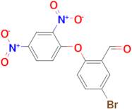 5-bromo-2-(2,4-dinitrophenoxy)benzaldehyde