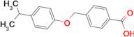 4-[(4-isopropylphenoxy)methyl]benzoic acid