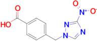 4-[(3-nitro-1H-1,2,4-triazol-1-yl)methyl]benzoic acid