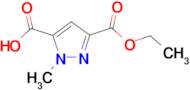 3-(ethoxycarbonyl)-1-methyl-1H-pyrazole-5-carboxylic acid