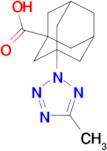 3-(5-methyl-2H-tetraazol-2-yl)adamantane-1-carboxylic acid