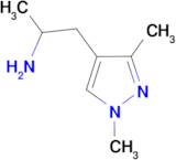 1-(1,3-dimethyl-1H-pyrazol-4-yl)propan-2-amine