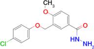 3-[(4-chlorophenoxy)methyl]-4-methoxybenzohydrazide