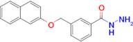 3-[(2-naphthyloxy)methyl]benzohydrazide