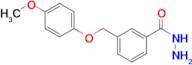 3-[(4-methoxyphenoxy)methyl]benzohydrazide