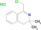 1-(chloromethyl)-3,3-dimethyl-3,4-dihydroisoquinoline