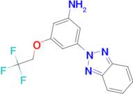 3-(2H-1,2,3-benzotriazol-2-yl)-5-(2,2,2-trifluoroethoxy)aniline