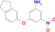 3-(2,3-dihydro-1H-inden-5-yloxy)-5-nitroaniline