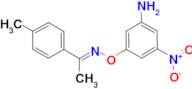 (1E)-1-(4-methylphenyl)ethanone O-(3-amino-5-nitrophenyl)oxime