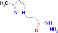 3-(3-methyl-1H-pyrazol-1-yl)propanohydrazide