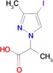 2-(4-iodo-3-methyl-1H-pyrazol-1-yl)propanoic acid