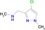 N-[(4-chloro-1-methyl-1H-pyrazol-3-yl)methyl]-N-methylamine