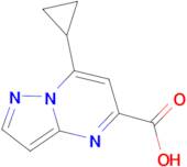 7-cyclopropylpyrazolo[1,5-a]pyrimidine-5-carboxylic acid