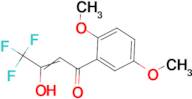 1-(2,5-dimethoxyphenyl)-4,4,4-trifluorobutane-1,3-dione