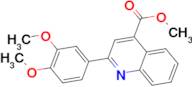 methyl 2-(3,4-dimethoxyphenyl)quinoline-4-carboxylate