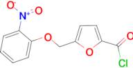 5-[(2-nitrophenoxy)methyl]-2-furoyl chloride