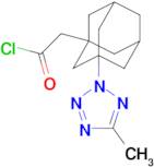 [3-(5-methyl-2H-tetraazol-2-yl)-1-adamantyl]acetyl chloride