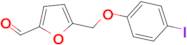 5-[(4-iodophenoxy)methyl]-2-furaldehyde