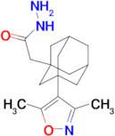 2-[3-(3,5-dimethylisoxazol-4-yl)-1-adamantyl]acetohydrazide