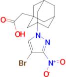[3-(4-bromo-3-nitro-1H-pyrazol-1-yl)-1-adamantyl]acetic acid