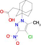 [3-(4-chloro-5-methyl-3-nitro-1H-pyrazol-1-yl)-1-adamantyl]acetic acid