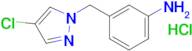 3-[(4-chloro-1H-pyrazol-1-yl)methyl]aniline