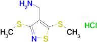 [3,5-bis(methylthio)isothiazol-4-yl]methylamine
