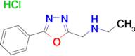 N-[(5-phenyl-1,3,4-oxadiazol-2-yl)methyl]ethanamine