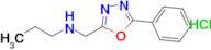 N-[(5-phenyl-1,3,4-oxadiazol-2-yl)methyl]-N-propylamine