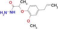 2-(4-allyl-2-methoxyphenoxy)propanohydrazide