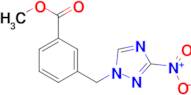 methyl 3-[(3-nitro-1H-1,2,4-triazol-1-yl)methyl]benzoate