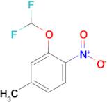 2-(difluoromethoxy)-4-methyl-1-nitrobenzene