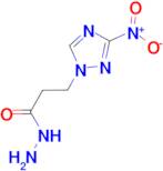 3-(3-nitro-1H-1,2,4-triazol-1-yl)propanohydrazide