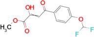 methyl 4-[4-(difluoromethoxy)phenyl]-2,4-dioxobutanoate