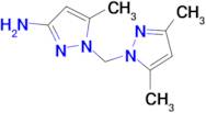 1-[(3,5-dimethyl-1H-pyrazol-1-yl)methyl]-5-methyl-1H-pyrazol-3-amine