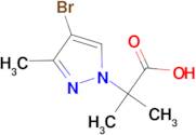 2-(4-bromo-3-methyl-1H-pyrazol-1-yl)-2-methylpropanoic acid