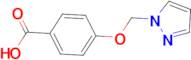 4-(1H-pyrazol-1-ylmethoxy)benzoic acid