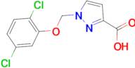 1-[(2,5-dichlorophenoxy)methyl]-1H-pyrazole-3-carboxylic acid