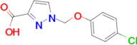 1-[(4-chlorophenoxy)methyl]-1H-pyrazole-3-carboxylic acid