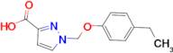1-[(4-ethylphenoxy)methyl]-1H-pyrazole-3-carboxylic acid