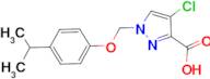 4-chloro-1-[(4-isopropylphenoxy)methyl]-1H-pyrazole-3-carboxylic acid