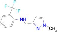 N-[(1-methyl-1H-pyrazol-3-yl)methyl]-N-[2-(trifluoromethyl)phenyl]amine