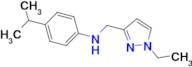 N-[(1-ethyl-1H-pyrazol-3-yl)methyl]-N-(4-isopropylphenyl)amine