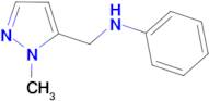 N-[(1-methyl-1H-pyrazol-5-yl)methyl]-N-phenylamine