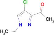 1-(4-chloro-1-ethyl-1H-pyrazol-3-yl)ethanone
